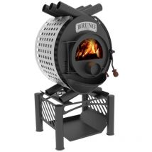 Werkstattofen Bruno Pyro i inkl. Untergestell Compakt & Seitenverkleidung Quattro