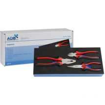 ADB - Werkzeugeinlage Werkstattwagen Kombizange Spitzzange Seitenschneider