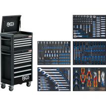 Bgs Technic - Werkstattwagen Profi Standard Maxi 12 Schubladen mit 263 Werkzeugen