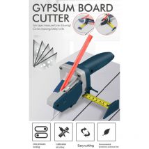 Rnemitery - Werkzeug zum Schneiden von Gipskartonplatten Artefaktwerkzeug zum Schneiden von Gipskartonplatten mit Skala