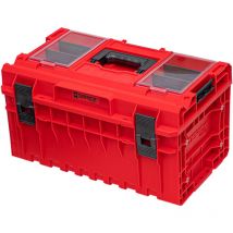 One 350 2.0 Profi red ultra hd Custom Werkzeugkoffer modularer Organizer 585 x 385 x 320 mm 38 l stapelbar IP66 - Qbrick System