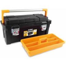 Werkzeugkasten Pro plus – 650 x 300 x 295 mm – 42 Liter – 3.112 kg – Kunststoff