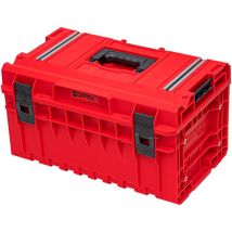 One 350 2.0 Technik red ultra hd Custom Werkzeugkoffer modularer Organizer 585 x 385 x 320 mm 38 l stapelbar IP66 - Qbrick System