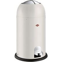 Kickmaster Junior Tretmülleimer 12 l – pulverbeschichtetes Stahlblech – 30 x 51 cm – sand matt