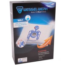 4 x WA1 = Swirl A07 Staubsaugerbeutel aeg Electrolux Privileg Progress Volta