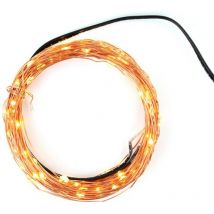 Westcott - Guirlande lumineuse led Clauss AC-CL10001 100 led 10 m Blanc chaud