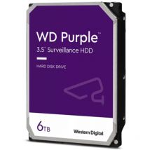 WD - Western di Purple 64PURZ hdd 6Tb Sorveglianza Interno 3.5' sata 6Gb/s 5400 rpm buffer: 256 mb