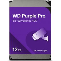 Western Digital WD Purple Pro Surveillance Disque Dur Interne 12To - SATA 6Gbit/s 512Mo 3.5" - WD122PURP