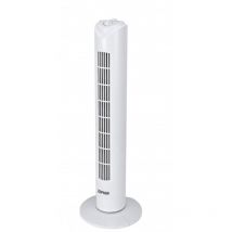 Zephir - Ventilateur colonne oscillant westim PH81 45W 3 vitesses H80cm Blanc