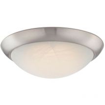Plafonnier Lampe led Variable 28 cm Nickel brossé