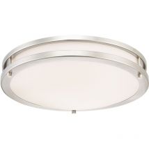 Westinghouse - Plafonnier Lampe led Variable Lauderdale Nickel 40 cm