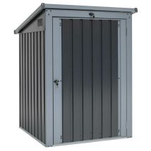 Westmann - acier Coffre pour poubelles et appareils anthracite/gris