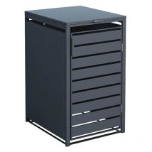 Westmann - Box pour poubelles en métal Kubus 240 l Anthracite