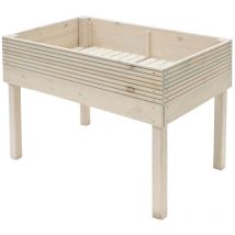 Holz Hochbeet Frieda Grau 119x75x79 cm - Westmann