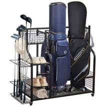 WestWood Golf Storage Rack Extra Large Black