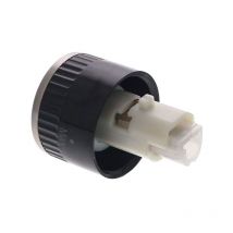 Manette Four inox-noire thermostat push-pull 3367 12h 6mm 18mm - Westwood