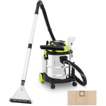 Ulsonix - Wet-dry vacuum cleaner for carpet & upholstery cleaning - 1200 w - 20 l