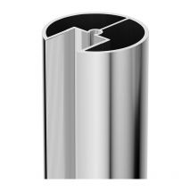N.a. - Wholesale Domestic Pacco 8mm/10mm Polished Chrome 3000mm x 40mm Ceilling Post