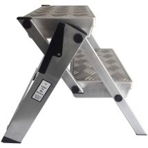 Sicherheitstritt, Anzahl Stufen 2, 2,45 m - Wakü