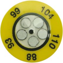 Temperaturmesspunkte, 88/93/99/104/110 °c (pack à 10 stück) - Wetec