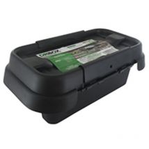 Wasserdichte Gehäuse Dribox Für Elektrische Anschlüsse Im Außenbereich. Schutzart Ip55. Maße 200 X 90 X 90 Mm. Schwarzer Behälter