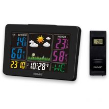 Denver Wetterstation WS-540, schwarz, mit Farbdisplay