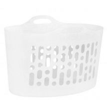Wham White Flexi-Store Laundry Basket 50 Litre
