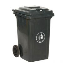 GPC - LWB80Y Grey Wheelie Bin - 80 Litre