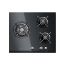 Plaque gaz Whirlpool 6350W 59cm, AKT404NB