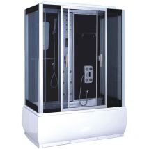 Hydromassage bathtub-shower 150 x 83 cm full optional - Sicily