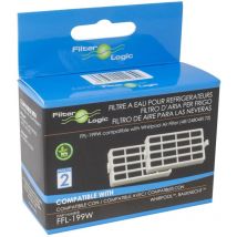 Filter Logic - Filtre à air pour réfrigérateur (2pcs) Whirlpool ABF001 / 488000629721 par