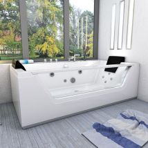 Acquavapore - Whirlpool mit Reinigungsfunktion Pool Badewanne Wanne W83-C 180x90 ohne +0.-€
