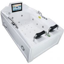 Whirlpool Vollausstattung Pool Badewanne Wanne mit tv T18R 120x188cm - Acquavapore