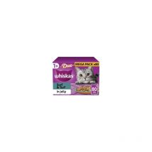 Whiskas - 1+ Duo Surf and Turf Adult Wet Cat Food Pouches in j - 85g - 811971