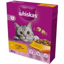 Au délicieux poulet - nourriture sèche pour chats - 800g - Whiskas