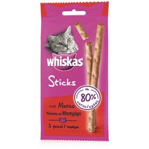 Gatto Sticks 18gr con Manzo - Whiskas