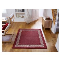 Oriental Weavers - Greek Key Flatweave Red 60cm x 180cm Rectangle - Red