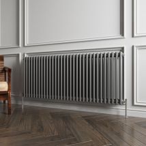 SKY Bathroom Traditional Radiator Cast Iron Style Radiator 2 Column Anthracite 600 x 1460mm