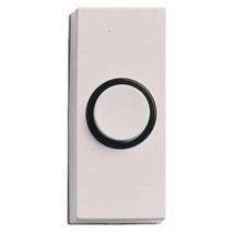 Honeywell D814 Sesame Push Button - Wired - Rectangular - White