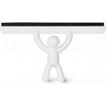 White Glass Shower Scraper, Size 26.7x15.9x5.1cm, Mirror Scraper, Countertop Glass Scraper, Household Cleaning Scraper