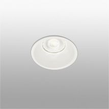 Faro Gas - 1 Light Round Recessed Spotlight White, GU10