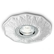 Polka - 1 Light Recessed Spotlight White, GU10 - Ideal Lux
