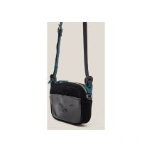 White Stuff - Lexi Patent Mini Camera Bag Pure Black