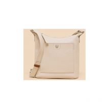 White Stuff Mini Fern Leather Crossbody Bag Pale Ivory