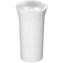 Duravit - White Tulip Freistehender Waschtisch, Breite 500mm, ohne