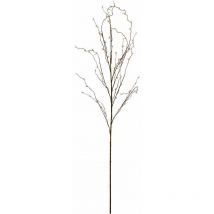 Hill Interiors - Willow Spray Artificial Plant - Plastic - L15 x W15 x H112 cm - White