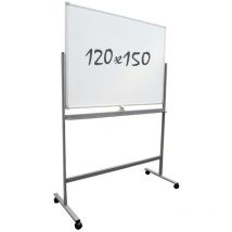Whiteboard 'Eco' s - Mobil - 120 x 150 cm - Fahrbar, magnetisch & hohe Qualität