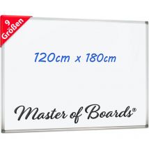 Whiteboard mit lackierter Oberfläche 120 x 180 cm