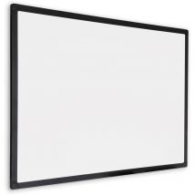 Whiteboard - Emaille-oberfläche - Schwarzer Rahmen - 100x150 Cm