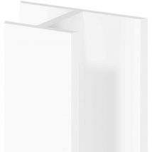 10mm White Wall Panel h Joint Trim - Wholepanel